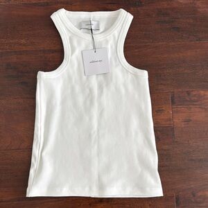 Solid White Tank Top